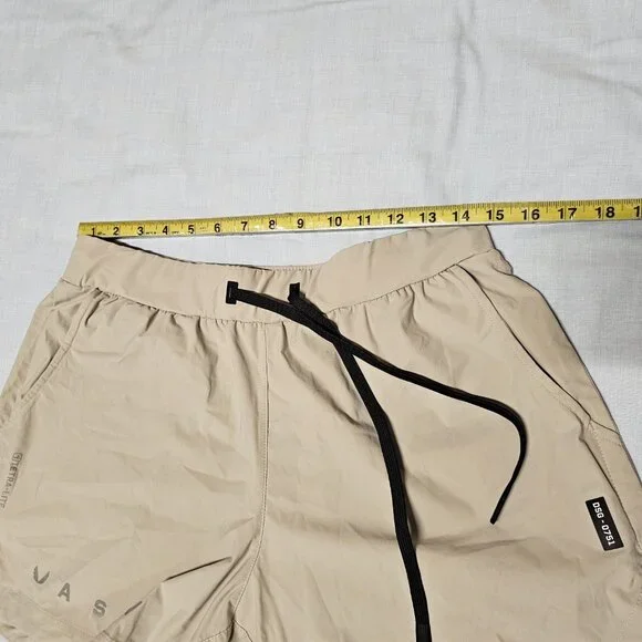 ASRV Tetra Lite 5" Unlined Men Shorts Size L Beige Nylon DSG - 0751 - Picture 7 of 14
